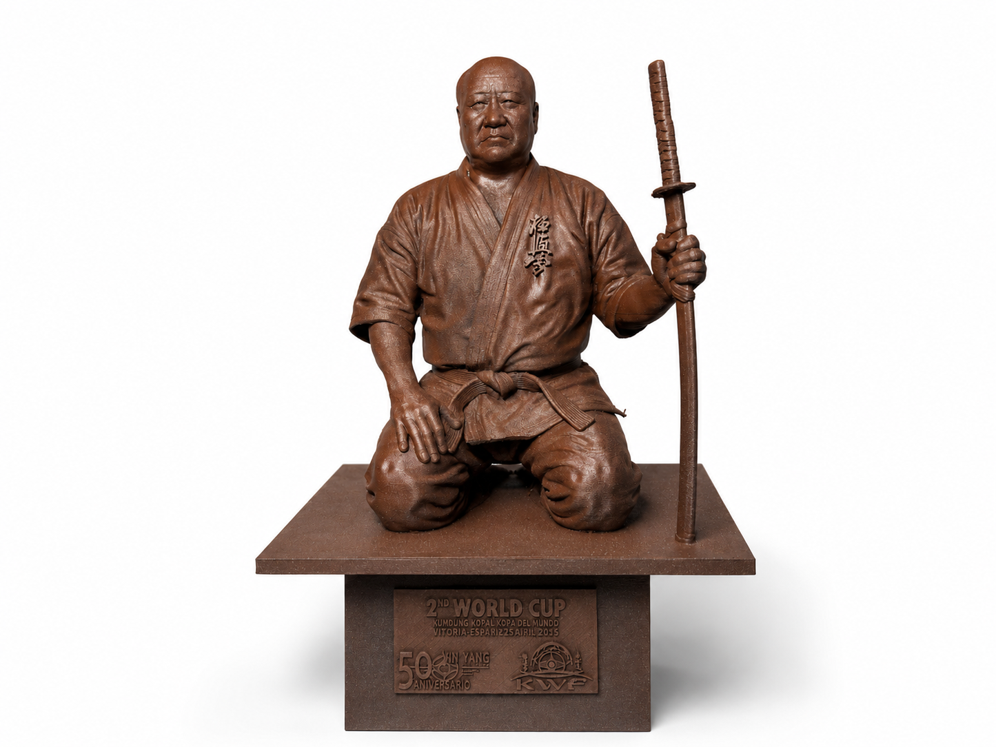 A tribute to  Masutatsu Oyama Sculpture Premium Format
