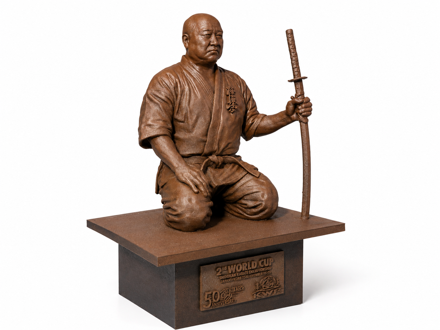 A tribute to  Masutatsu Oyama Sculpture Premium Format