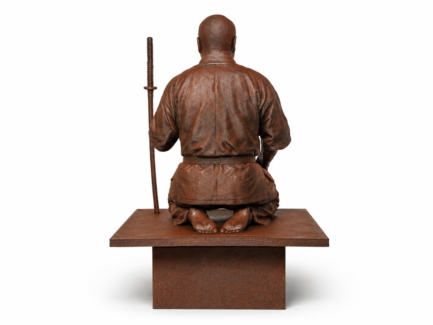 A tribute to  Masutatsu Oyama Sculpture Premium Format