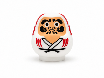 Daruma Rojo Kyokushin, vista frontal